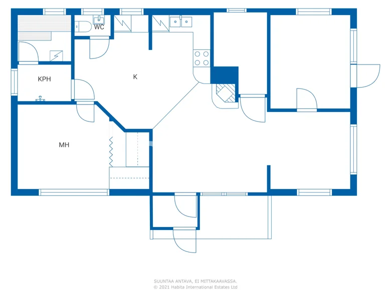 Casa de campo 5 habitaciones 74 m² Hollolan kirkonkyla, Finlandia