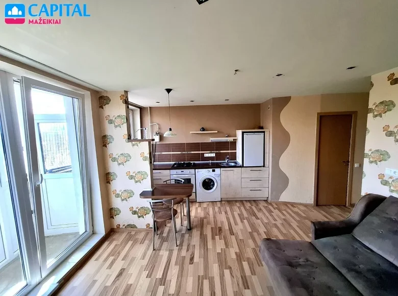 1 room apartment 26 m² Mazeikiai, Lithuania