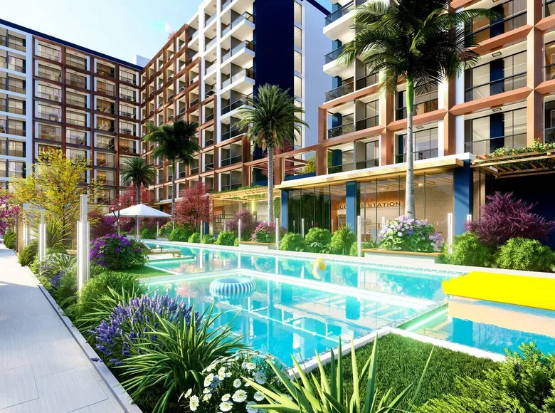 Mieszkanie 2 pokoi 54 m² Erdemli, Turcja