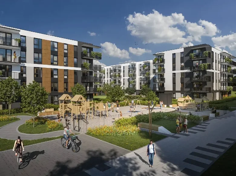 1 bedroom apartment 42 m² Krobia, Poland