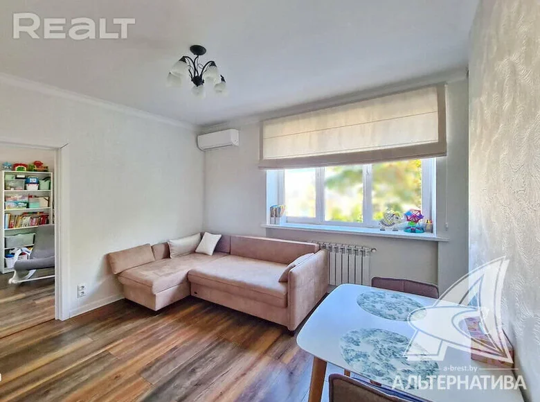 Квартира 2 комнаты 43 м² Брест, Беларусь