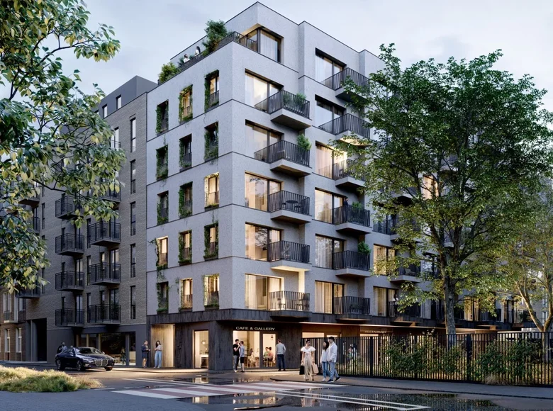 Квартира 1 комната 25 м² Варшава, Польша