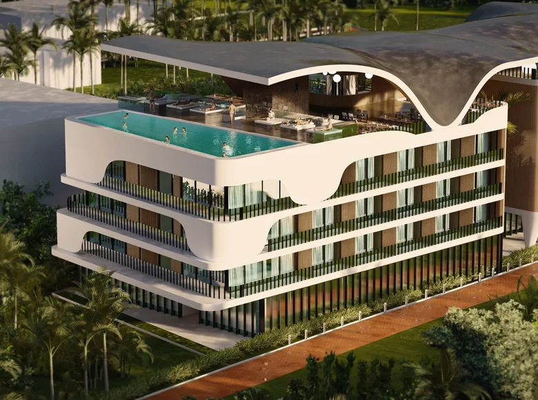 1 bedroom apartment 32 m² Canggu, Indonesia