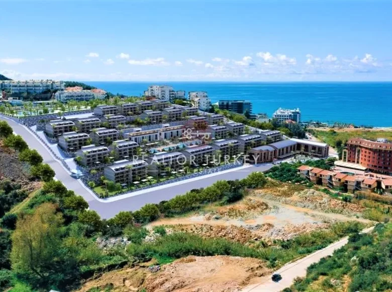 Apartamento 1 habitación 56 m² Alanya, Turquía