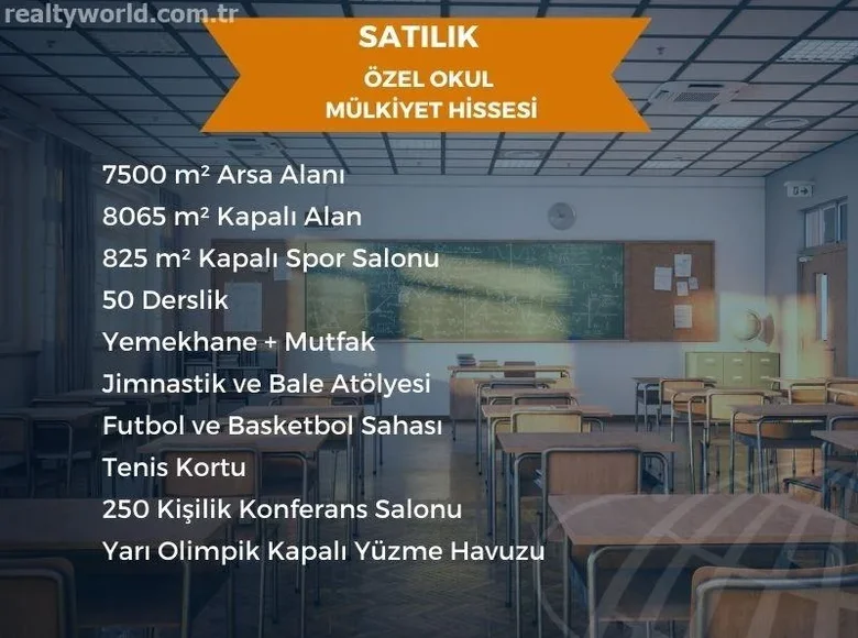 Propiedad comercial 8 m² en Kayapinar, Turquía