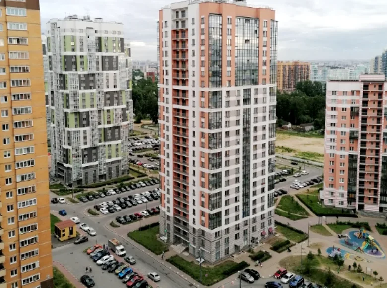 Mieszkanie 2 pokoi 60 m² Petersburg, Rosja