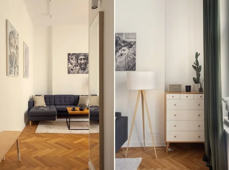 2 room apartment 35 m² Warsaw, Poland