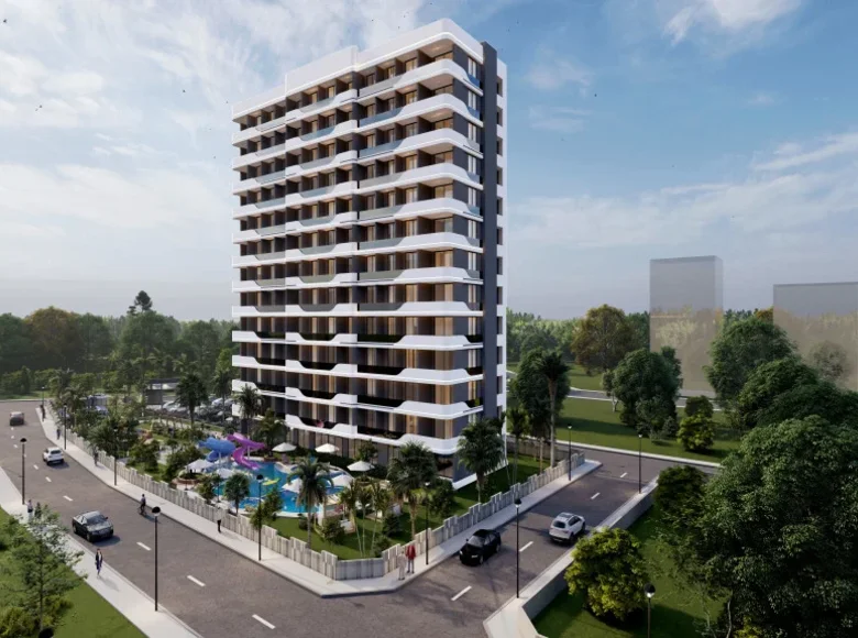 Mieszkanie 1 pokój 49 m² Akdeniz, Turcja