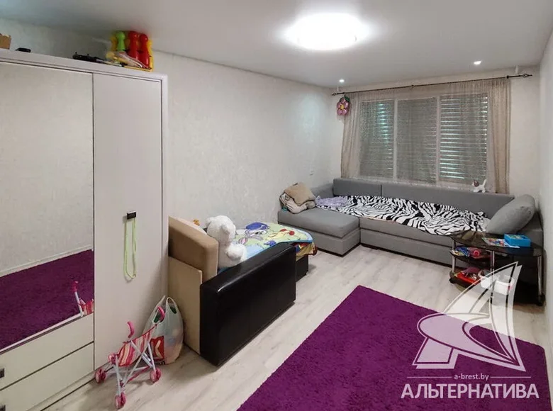 Квартира 2 комнаты 50 м² Мухавецкий сельский Совет, Беларусь