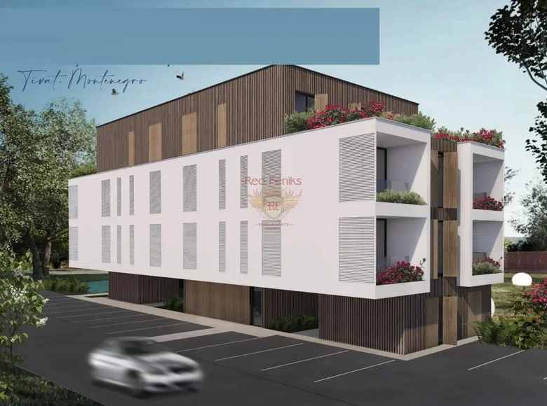 Квартира 2 комнаты 39 м² Тиват, Черногория