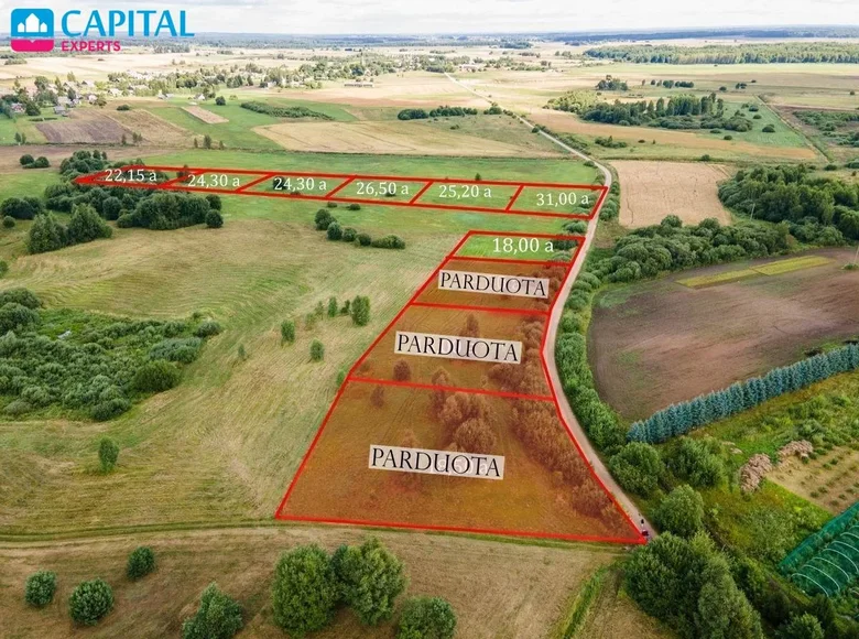 Land  Mieguciai, Lithuania