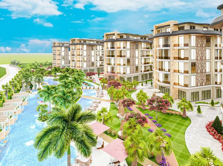 Wohnung 1 zimmer 51 m² Oba, Türkei