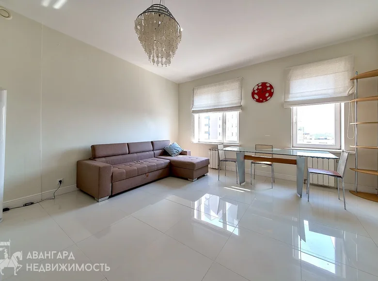 1 room apartment 48 m² in Minsk, Belarus