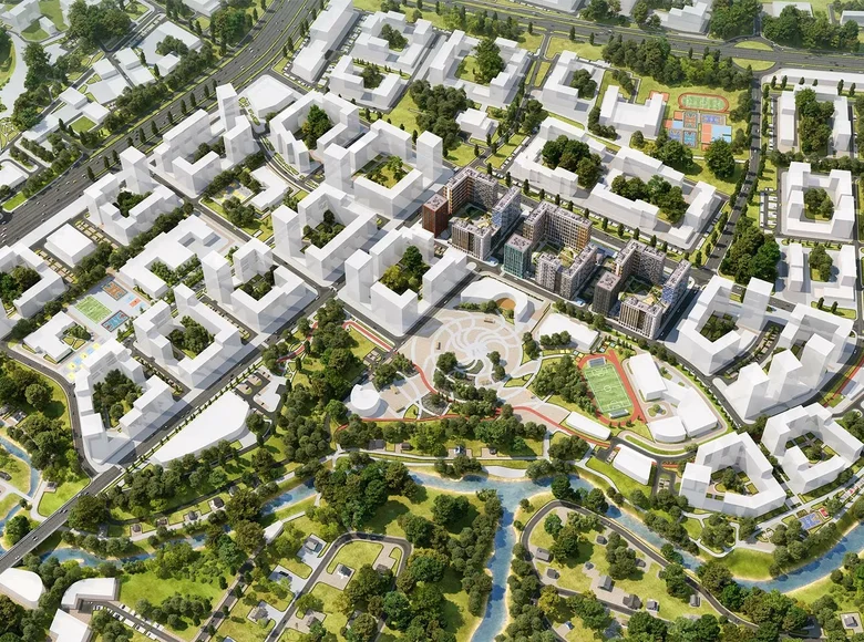 Mieszkanie 1 pokój 39 m² Troick, Rosja