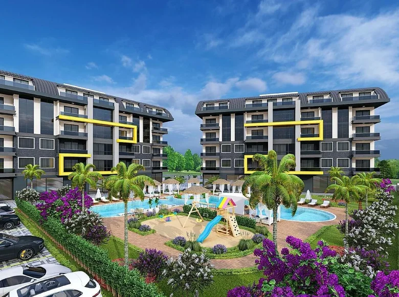 2 bedroom apartment 95 m² Oba, Turkey