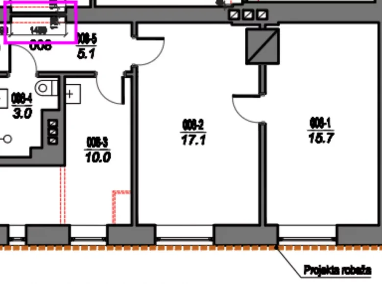 Appartement 2 chambres 51 m² Riga, Lettonie