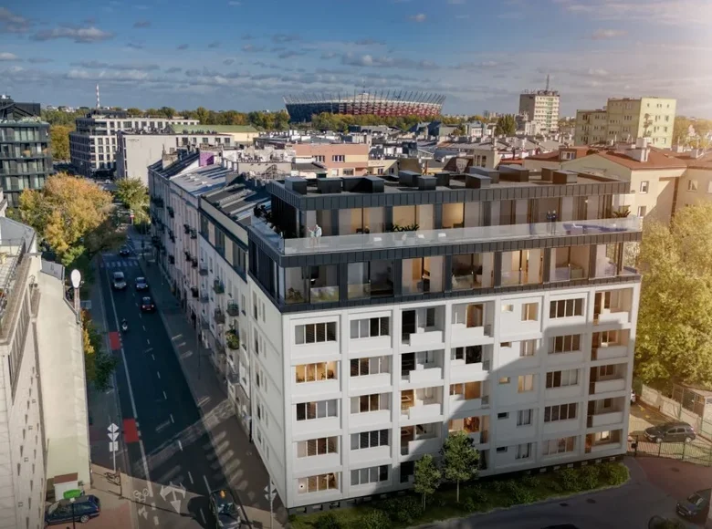 2 room apartment 47 m² Warsaw, Poland