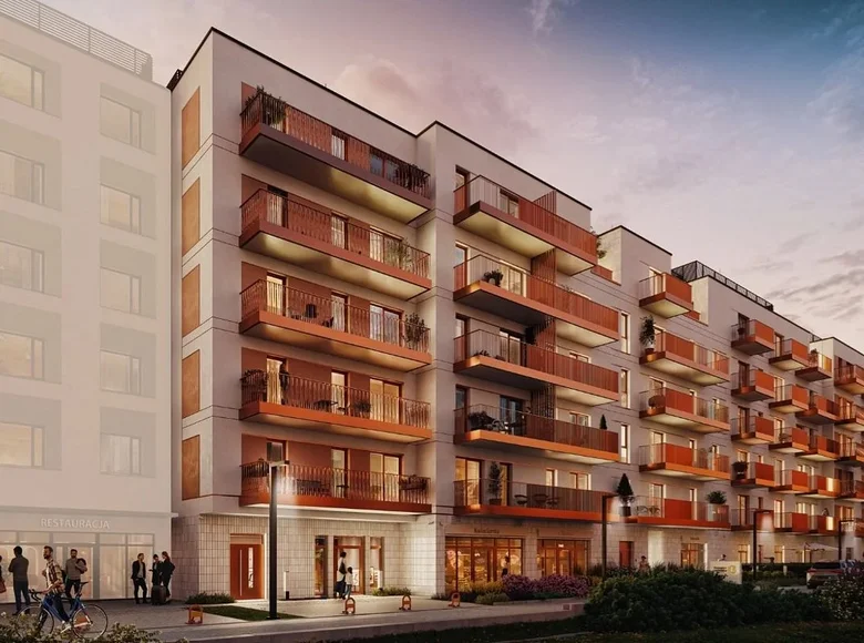 Appartement 2 chambres 44 m² Varsovie, Pologne