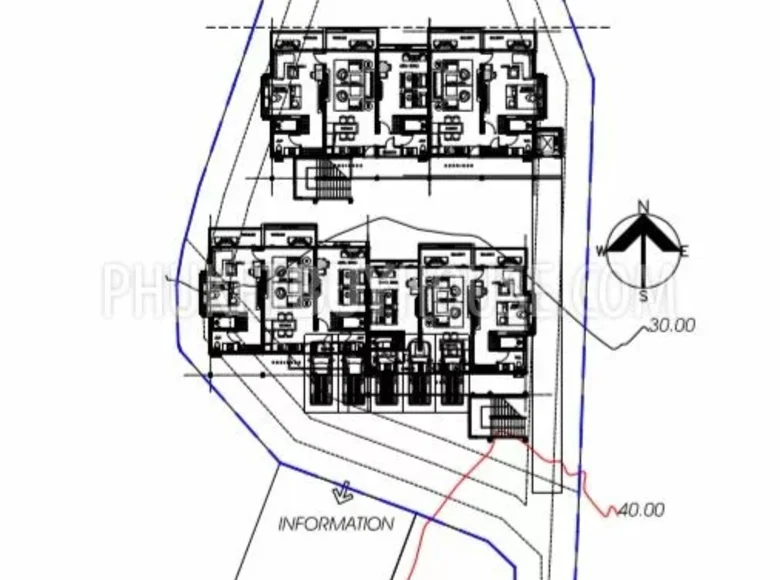 Condo 3 pokoi 128 m² Pa Tong, Tajlandia
