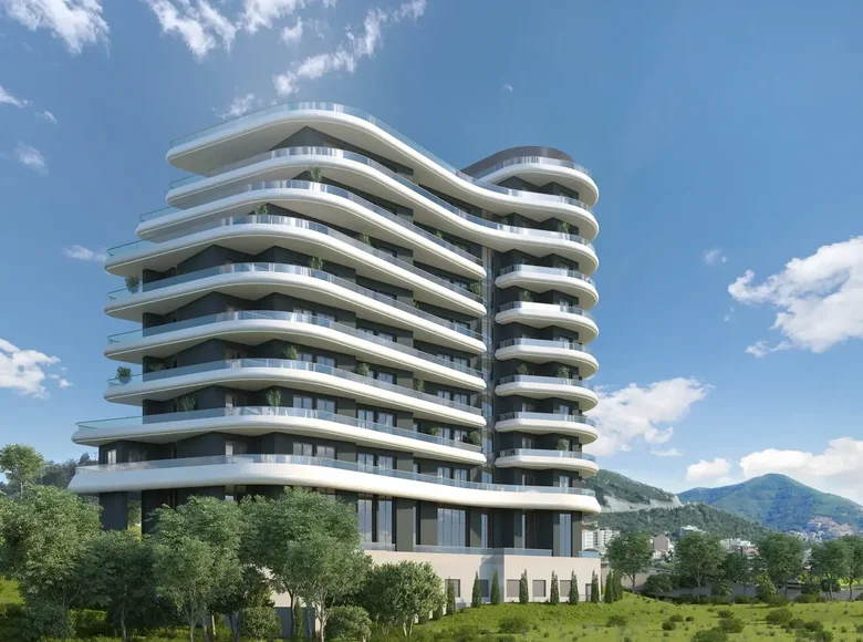 Piso independiente 1 habitacion 36 m² Becici, Montenegro