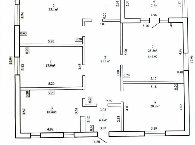 Cottage 150 m² in Navadvorcy, Belarus