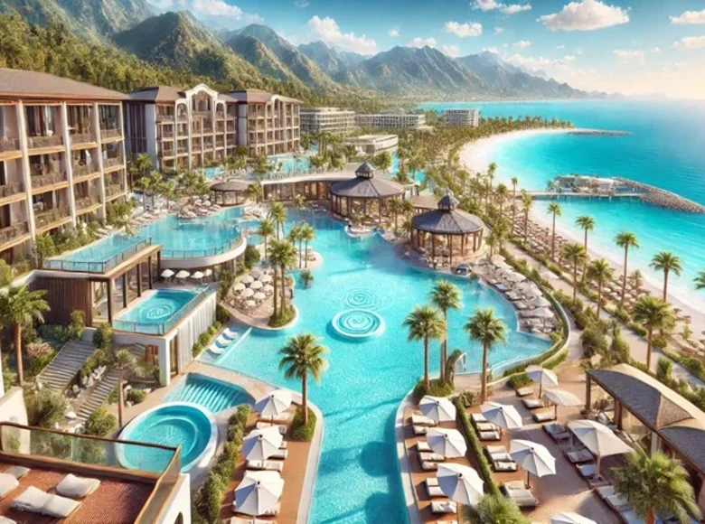5* hotel in Alanya on the first coastline.