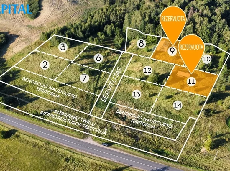 Parcelas  Vilna, Lituania