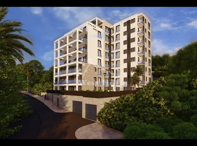 Apartamento 1 habitación 38 m² Becici, Montenegro