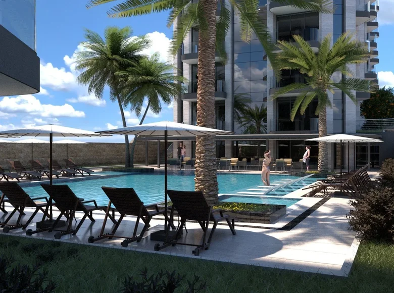 Квартира 1 спальня 65 м² Махмутлар, Турция