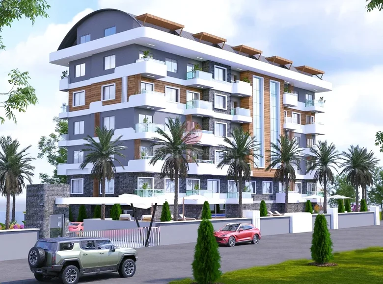 Wohnung 1 zimmer 50 m² Tosmur, Türkei