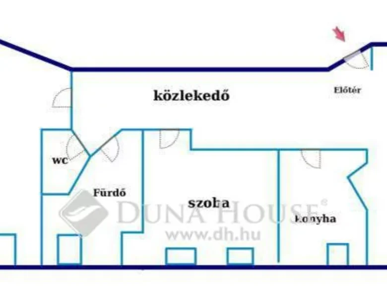 Квартира 65 м² Будапешт, Венгрия