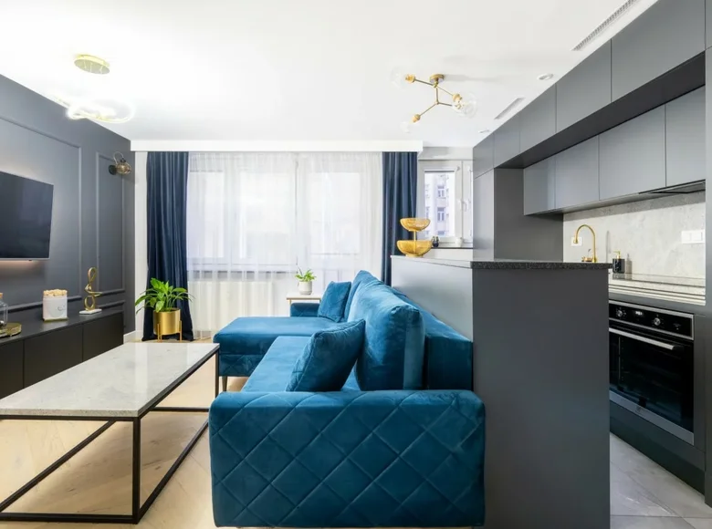 2 room apartment 47 m² Warsaw, Poland