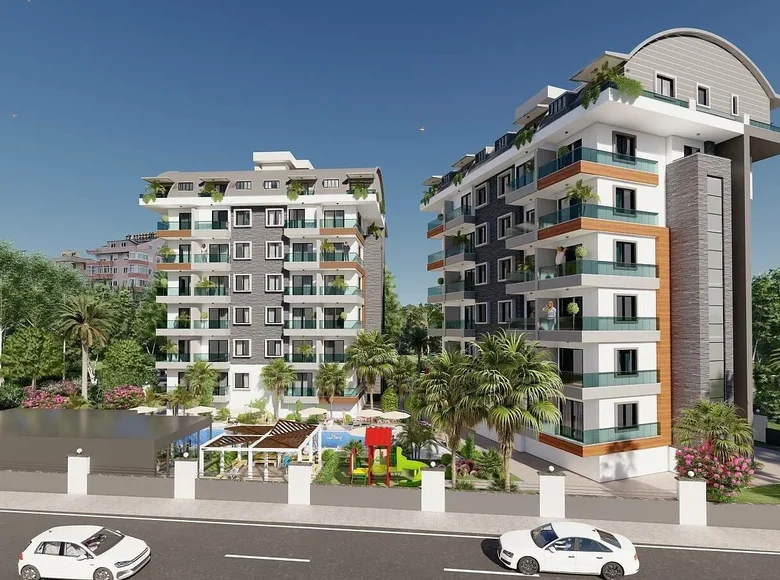 Apartamento 2 habitaciones 54 m² Gazipasa, Turquía