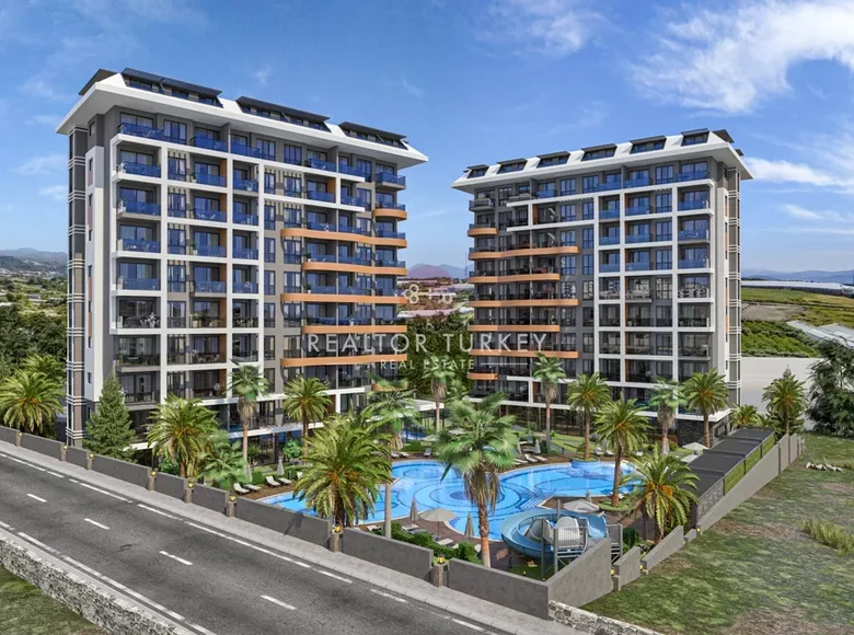 Apartamento 1 habitación 100 m² Alanya, Turquía