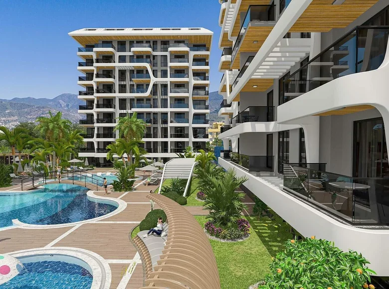 2 bedroom penthouse 186 m² Tosmur, Turkey