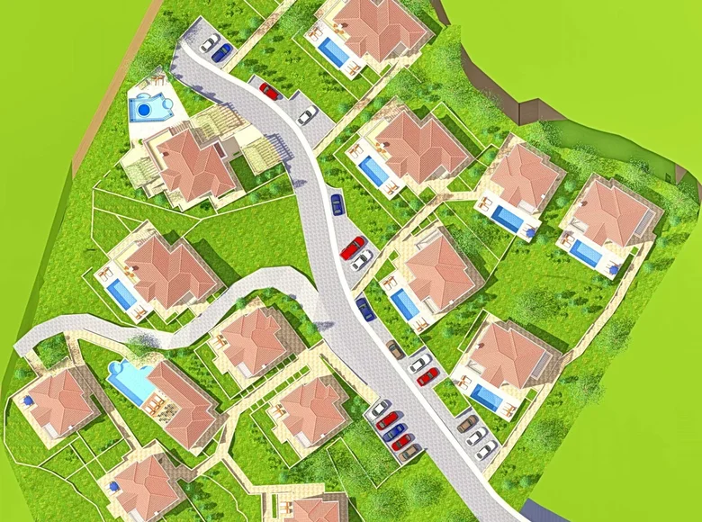 Land  Przno, Montenegro