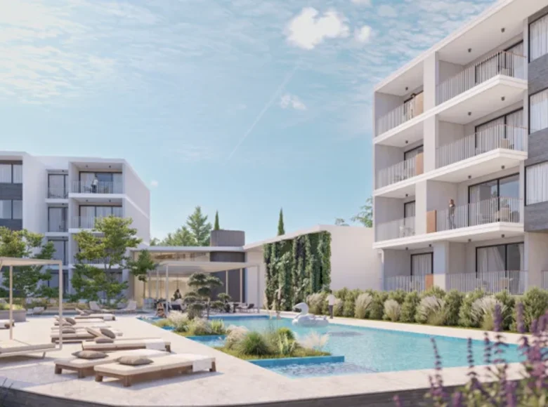 Mieszkanie 2 pokoi 80 m² Pafos, Cypr