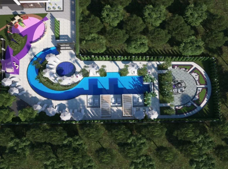 Mieszkanie 4 pokoi 138 m² Muratpasa, Turcja