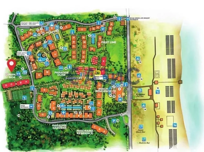 Apartamento 2 habitaciones 61 m² Sozopol, Bulgaria