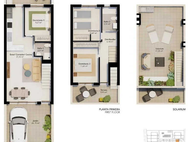 Stadthaus 4 zimmer 93 m² Pilar de la Horadada, Spanien