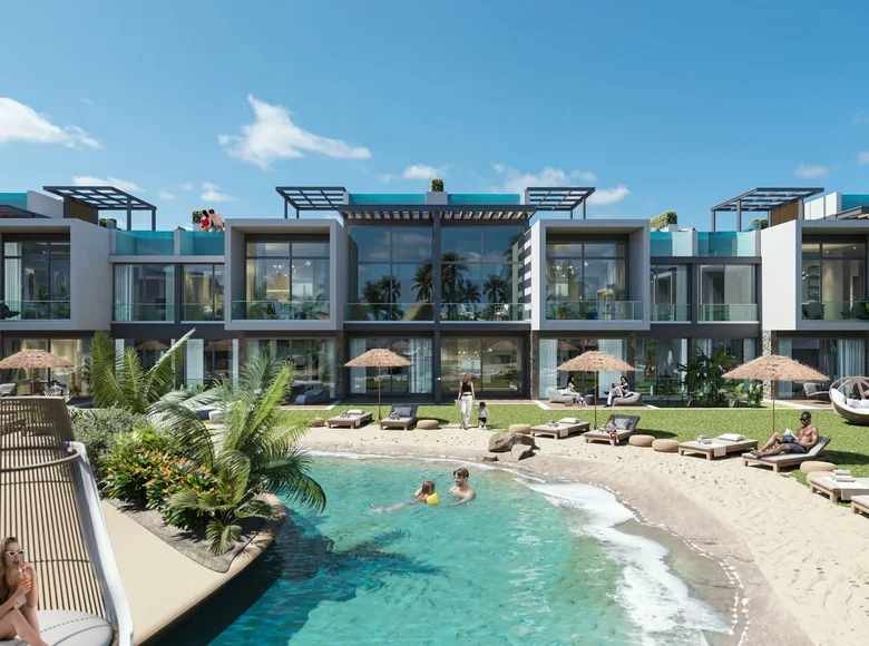 Квартира 1 комната 43 м² Аканту, Северный Кипр