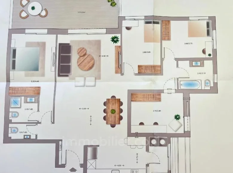 Mieszkanie 5 pokojów 200 m² Aszdod, Izrael