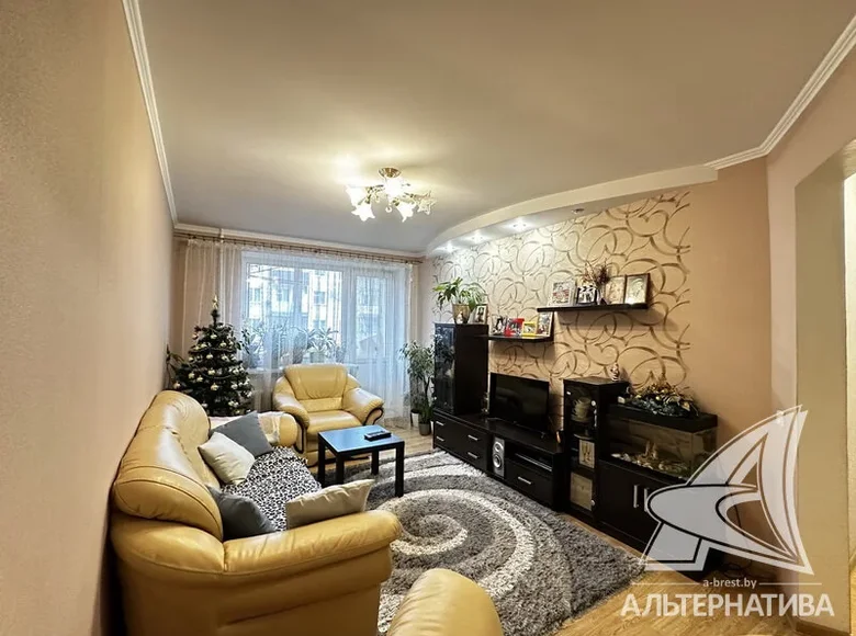 3 room apartment 58 m² Brest, Belarus