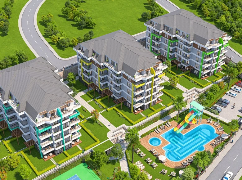 Apartamento 5 habitaciones 180 m² Muratpasa, Turquía