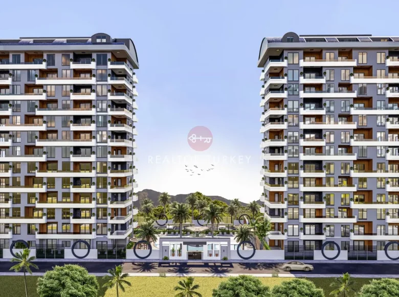 Apartamento 1 habitación 55 m² Mahmutlar, Turquía