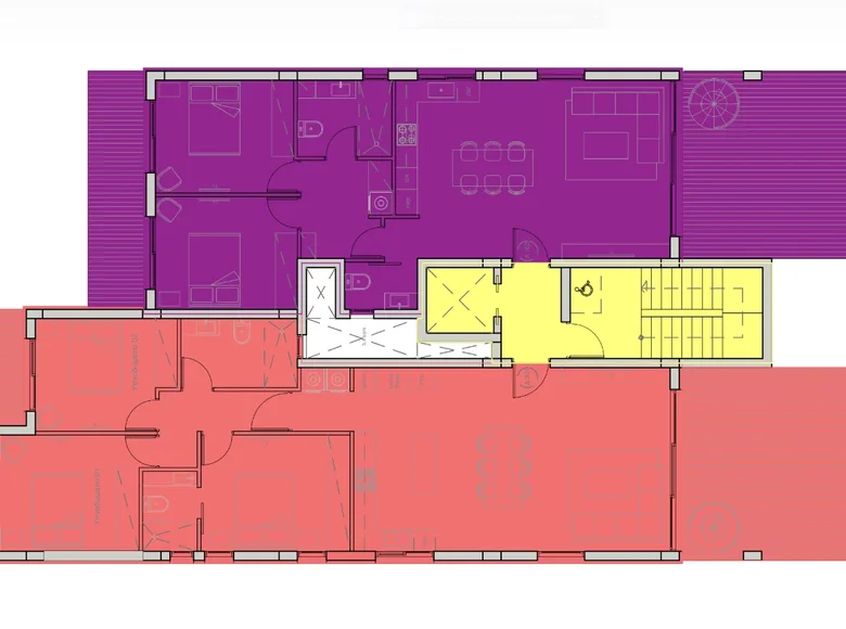 Penthouse 3 pokoi 112 m² Demos Agiou Athanasiou, Cypr