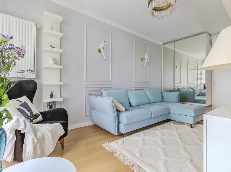 Appartement 1 chambre 38 m² Varsovie, Pologne