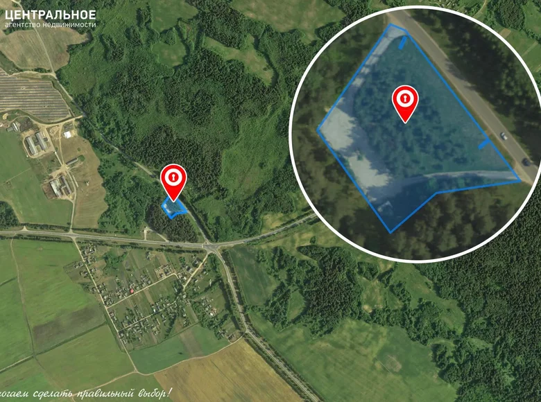 Commercial property 17 m² in Naracki sielski Saviet, Belarus