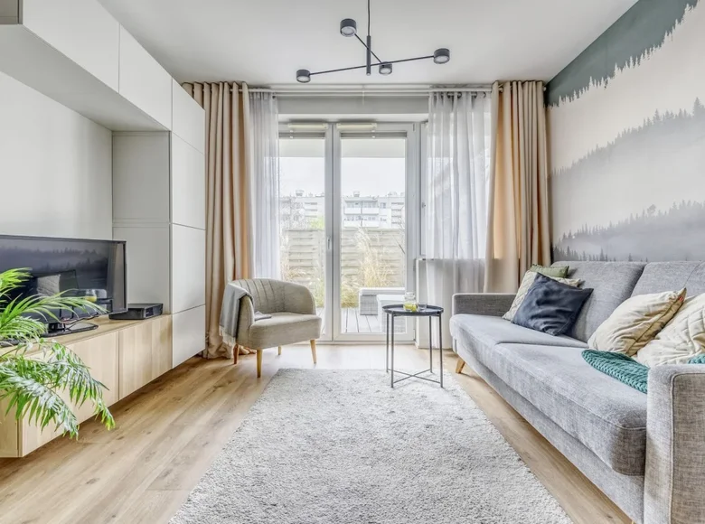 Apartamento 2 habitaciones 45 m² Varsovia, Polonia