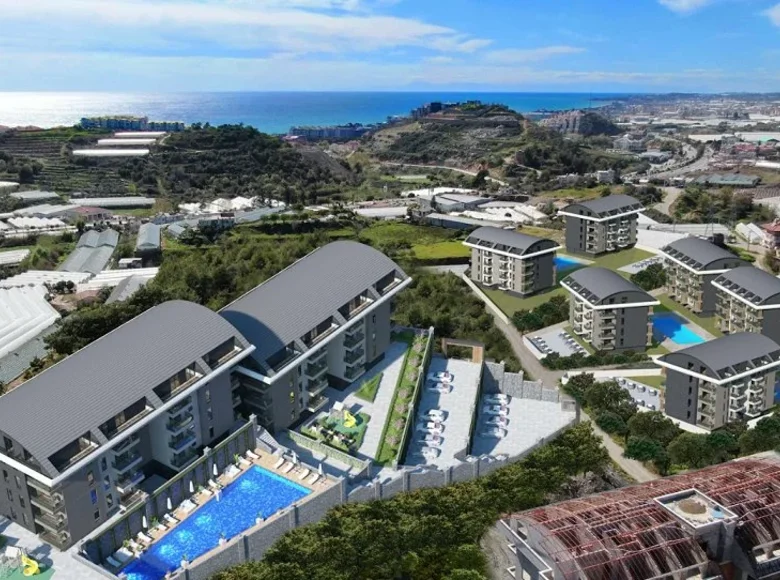 Wohnung 1 Schlafzimmer 55 m² Alanya, Türkei